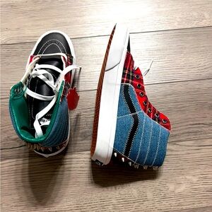 Vans Multicolor High-Top Sneakers new never worn size 7.5